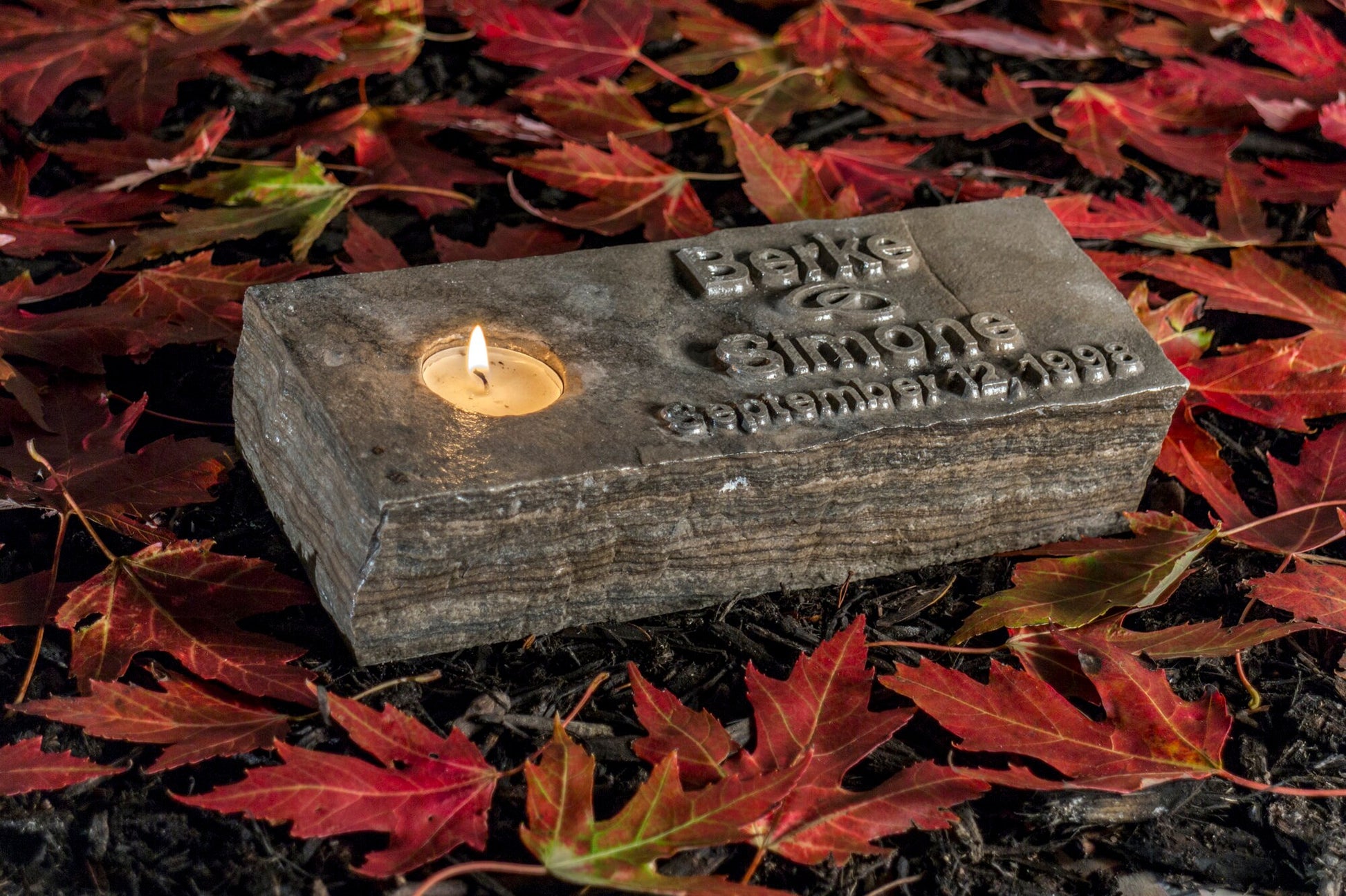 Premium Stone Wedding Candle Holder