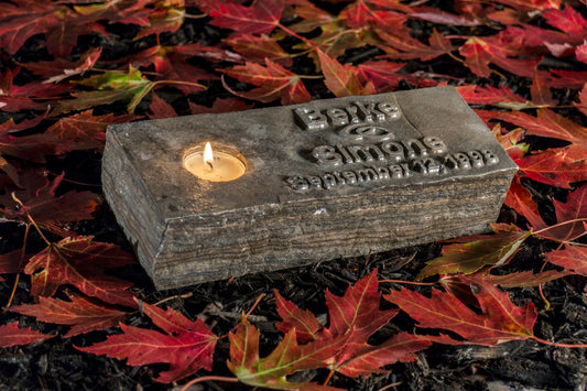 Premium Stone Wedding Candle Holder