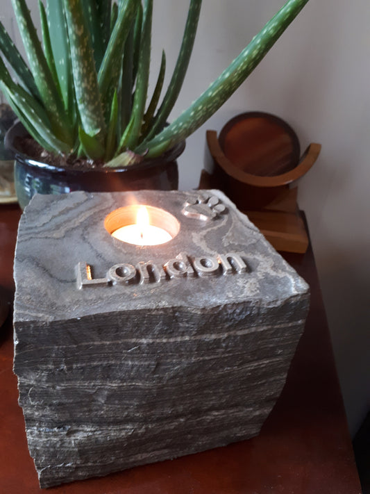 Traditional Stone Pet Memorial