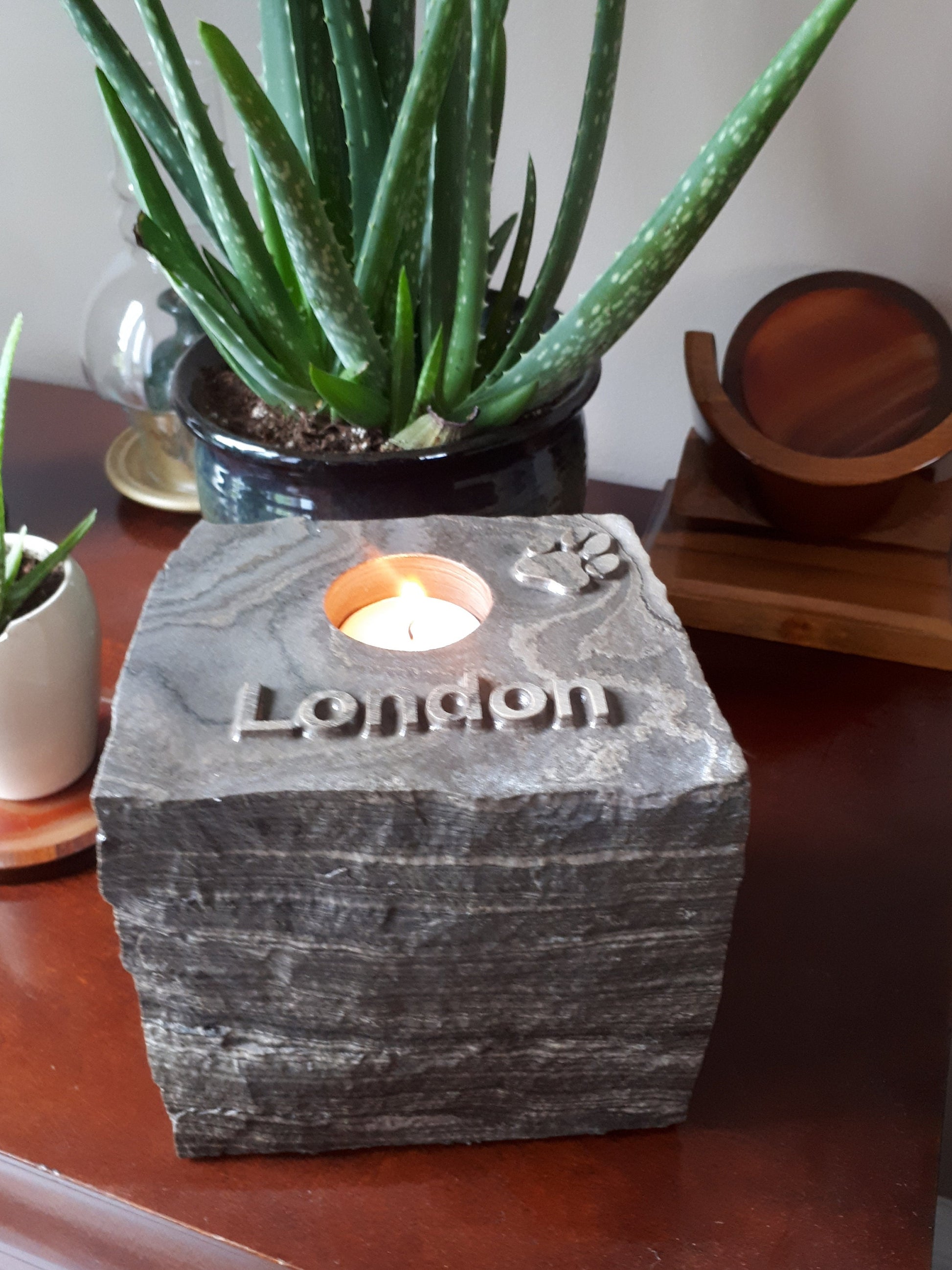Traditional Stone Pet Memorial
