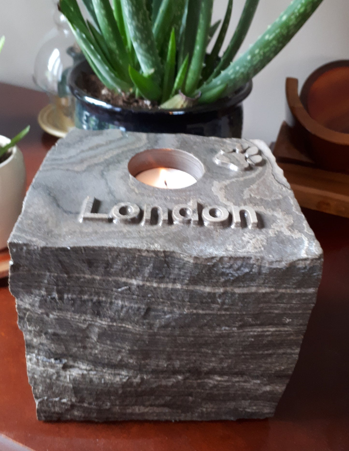 Traditional Stone Pet Memorial